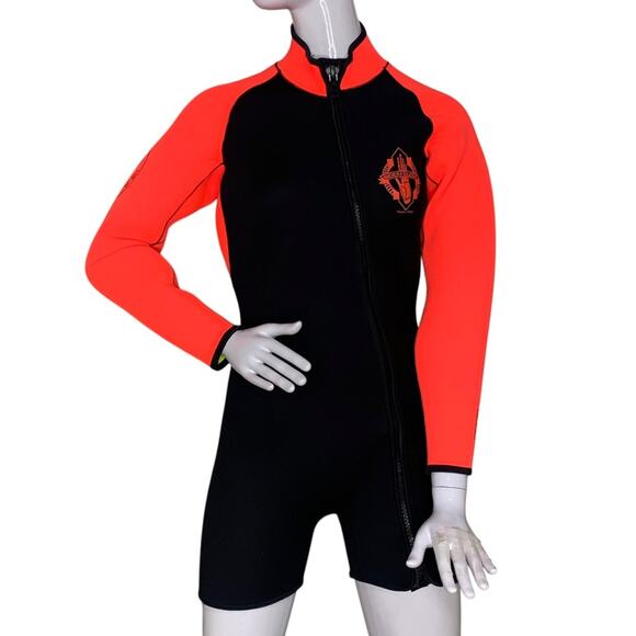 Body Glove Surf Shorty Wetsuit long sleeve Front Zipper 3mm Density Size S - Picture 2 of 15